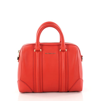 Givenchy Lucrezia Duffle Bag Leather Mini Red 3052501