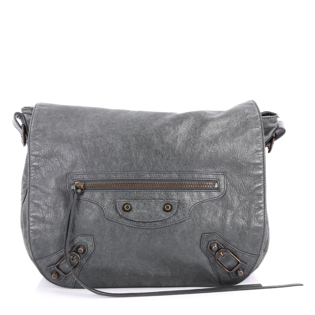 Real Leather Sling Messenger Bag – The Burner Shop