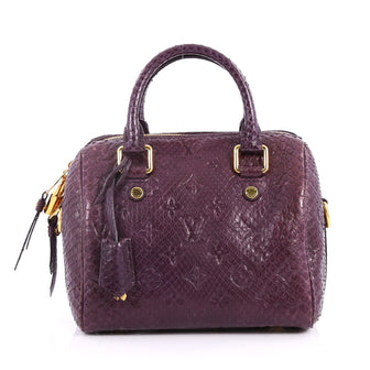 Louis Vuitton Speedy Bandouliere Bag Monogram Embossed 3057401