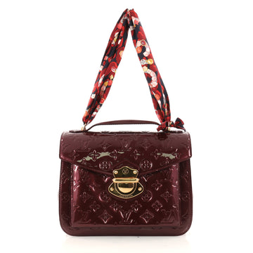 Louis Vuitton Mirada Handbag Monogram Vernis Red 3058104