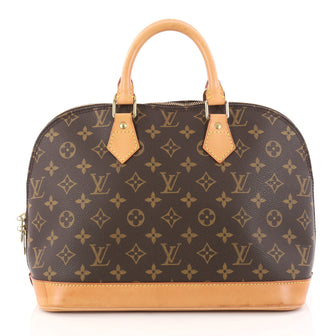 Louis Vuitton Vintage Alma Handbag Monogram Canvas PM 3058801