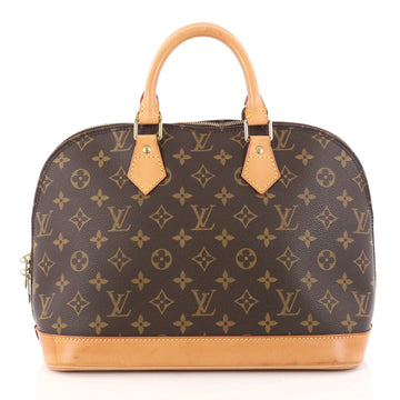 Louis Vuitton Vintage Alma Handbag Monogram Canvas PM 3058801