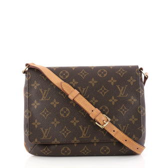 Louis Vuitton Musette Tango Handbag Monogram Canvas 3059201
