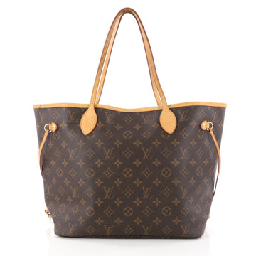 Louis Vuitton Neverfull Tote Monogram Canvas MM Brown 3059702