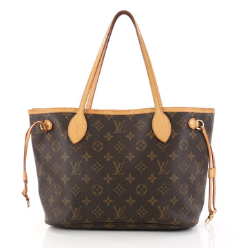 Louis Vuitton Neverfull Tote Monogram Canvas PM Brown 3059704