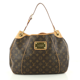Louis Vuitton Galliera Handbag Monogram Canvas PM Brown 3060001