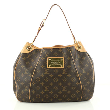 Louis Vuitton Galliera Handbag Monogram Canvas PM Brown 3060001