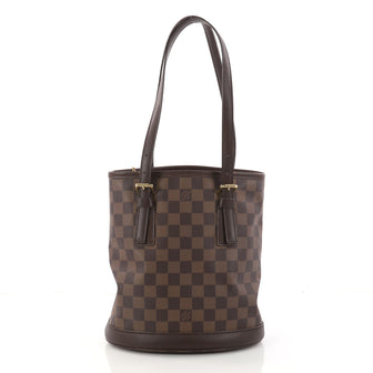 Louis Vuitton Marais Bucket Bag Damier Brown 3061401