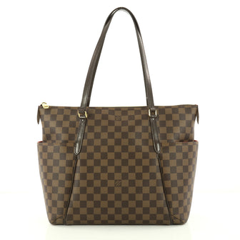 Louis Vuitton Totally Handbag Damier MM Brown 3063203