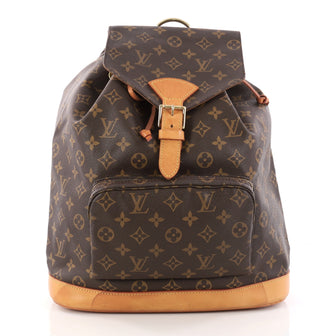 Louis Vuitton Montsouris Backpack Monogram Canvas GM 3065401