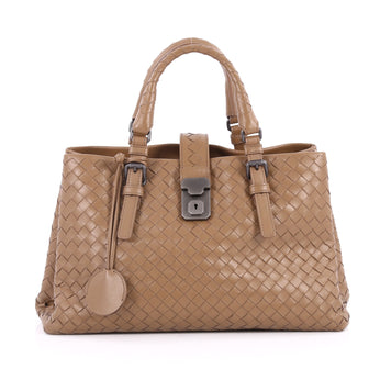 Bottega Veneta Roma Handbag Intrecciato Nappa Small 3067001
