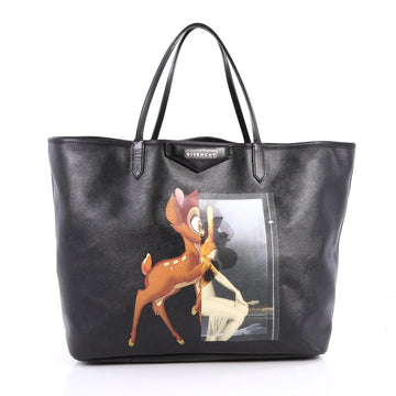 Givenchy Antigona Shopper Printed Coated Canvas Large Black 3067601