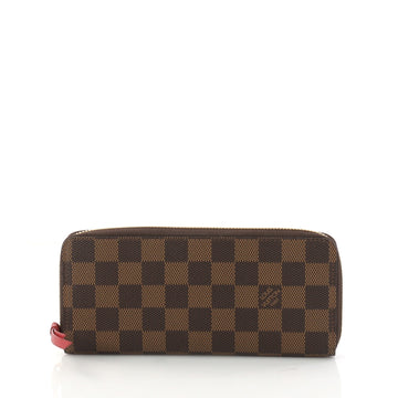 Louis Vuitton Clemence Wallet Damier Brown 3067805