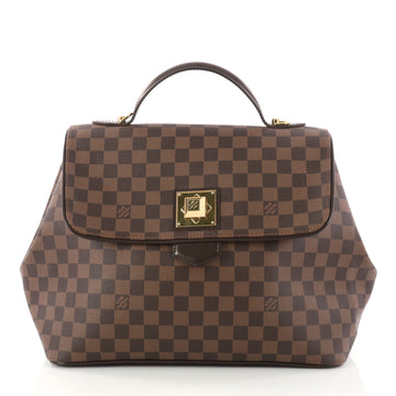 Louis Vuitton Bergamo Handbag Damier GM Brown 3070101