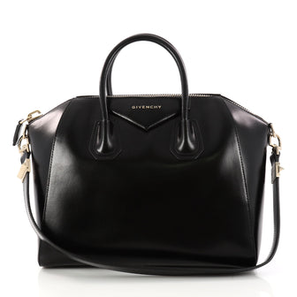 Givenchy Antigona Bag Leather Medium Black 3071302
