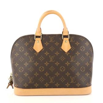 Louis Vuitton Vintage Alma Handbag Monogram Canvas PM 3071503