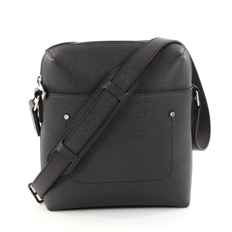 Louis Vuitton Grigori Pochette Taiga Leather Black 3072101