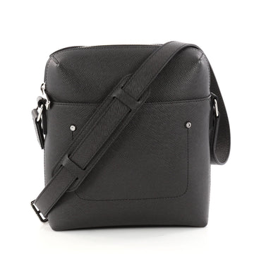 Louis Vuitton Grigori Pochette Taiga Leather Black 3072101