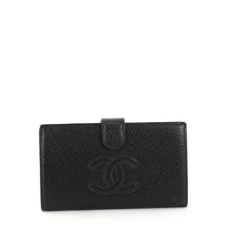 Chanel Timeless CC French Wallet Caviar Long Black 3072207