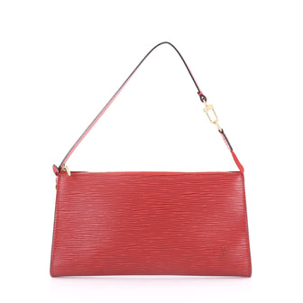 Louis Vuitton Pochette Accessories NM Epi Leather Red 3073501