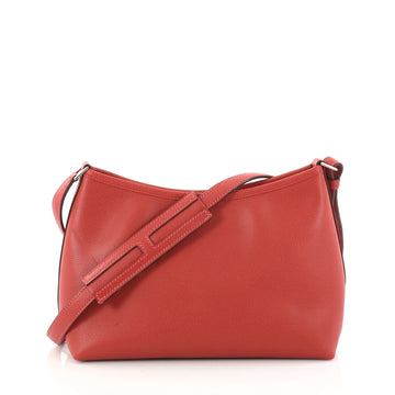 Hermes Berlingot Bag Leather 23 Red 3078302