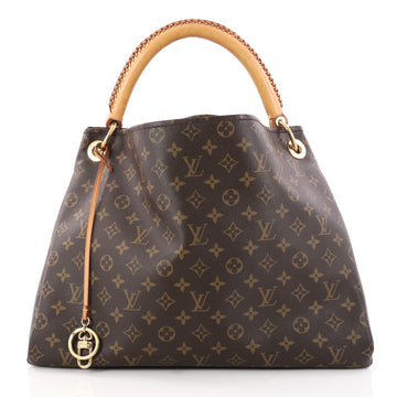 Louis Vuitton Artsy Handbag Monogram Canvas MM Brown 3078501