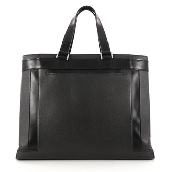 Louis Vuitton Kasbek Handbag Taiga Leather PM Black 3079004