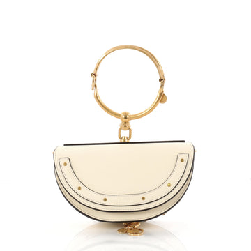 Chloe Nile Crossbody Bag Leather Mini Neutral 3079102