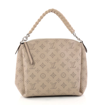 Louis Vuitton Babylone Handbag Mahina Leather BB Neutral 3079501