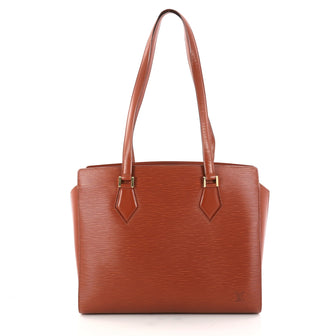 Louis Vuitton Duplex Bag Epi Leather Orange 3082407