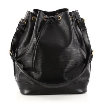 Louis Vuitton Noe Handbag Epi Leather Large Black 3082501