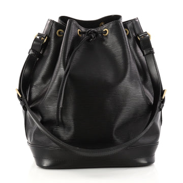 Louis Vuitton Noe Handbag Epi Leather Large Black 3082501
