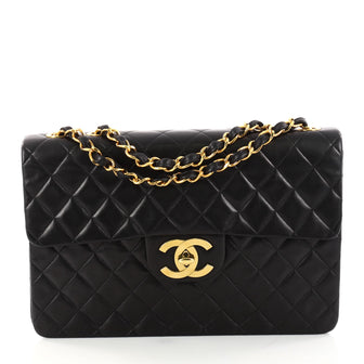 Chanel Vintage Classic Single Flap Bag Quilted Lambskin 3083501