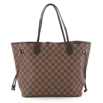 Louis Vuitton Neverfull Tote Damier MM Brown 3084703