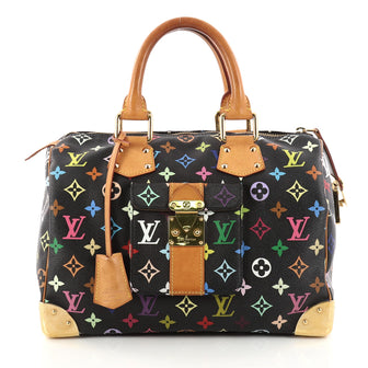 Louis Vuitton Speedy Handbag Monogram Multicolor 30 3089701