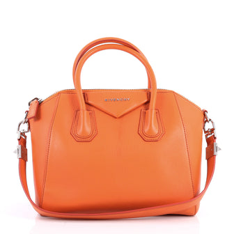 Givenchy Antigona Bag Leather Small Orange 3095302