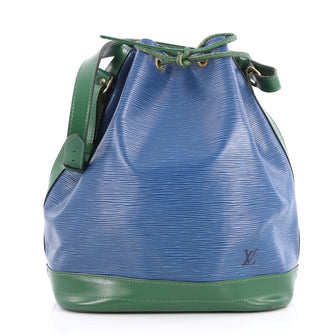 Louis Vuitton Noe Handbag Epi Leather Large Blue 3095604