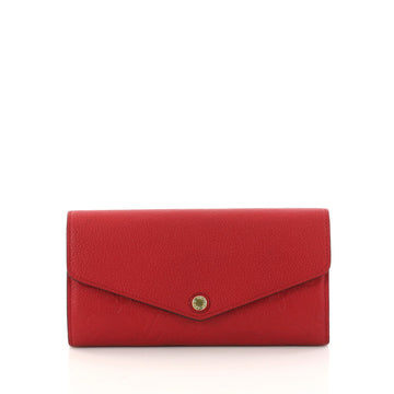 Sarah Wallet NM Monogram Empreinte Leather
