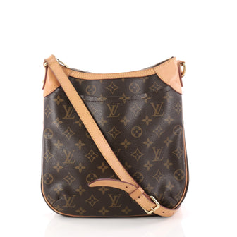Louis Vuitton Odeon Handbag Monogram Canvas PM Brown 3096101