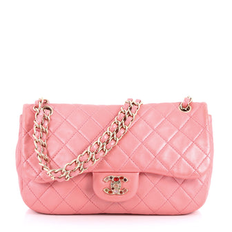Chanel Precious Jewel Flap Bag Quilted Lambskin 3097701