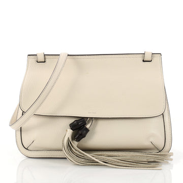 Gucci Bamboo Daily Flap Bag Leather Neutral 3098002