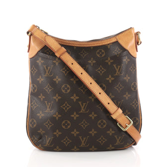 Louis Vuitton Odeon Handbag Monogram Canvas PM Brown 3098302