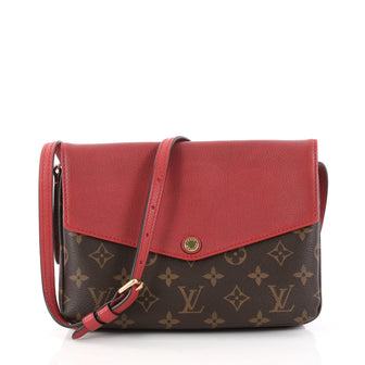 Louis Vuitton Twice Handbag Monogram Canvas 	3102201