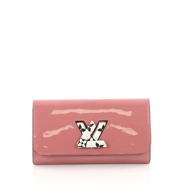 Louis Vuitton Twist Wallet Patent with Monogram Canvas 3103302