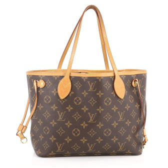 Louis Vuitton Neverfull NM Tote Monogram Canvas PM Brown 3107201