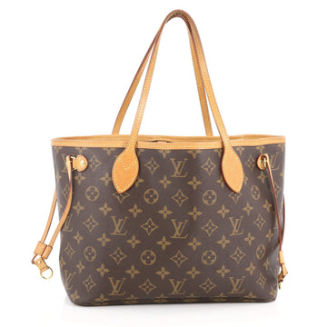Louis Vuitton Neverfull NM Tote Monogram Canvas PM Brown 3107201