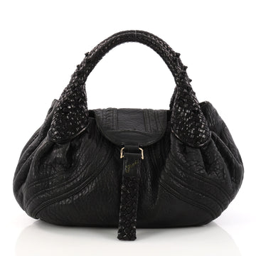 Fendi Spy Bag Leather Mini Black 3108106