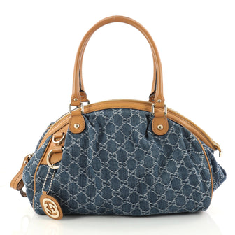 Gucci Sukey Tote GG Denim Medium 3109802