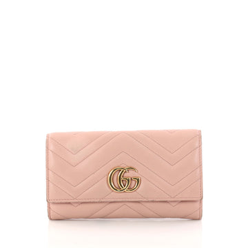Gucci GG Marmont Continental Wallet Matelasse Leather 3109907