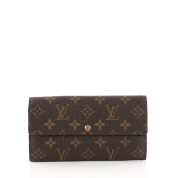 Sarah Wallet Monogram Canvas